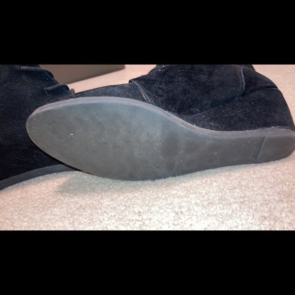 Steve Madden Madden Girl Suede Booties - Picture 2 of 3